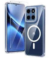 FNTCASE for Moto G Stylus 5G 2025 6.7 inch Case: Magnetic Charging Anti Yellowing Shockproof Magsafe Support Phone Case